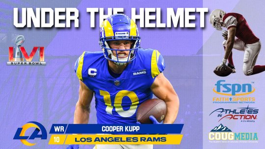 Under the Helmet @SBLVI with Cooper Kupp RAMS