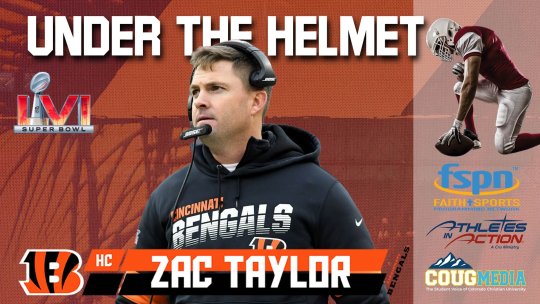 Under the Helmet @SBLVI with Zac Taylor BENGALS Head Coach