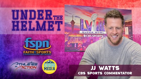 Under the Helmet with JJ Watt live from Super Bowl LVIII