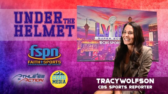 Under the Helmet with Tracy Wolfson live from Super Bowl LVIII